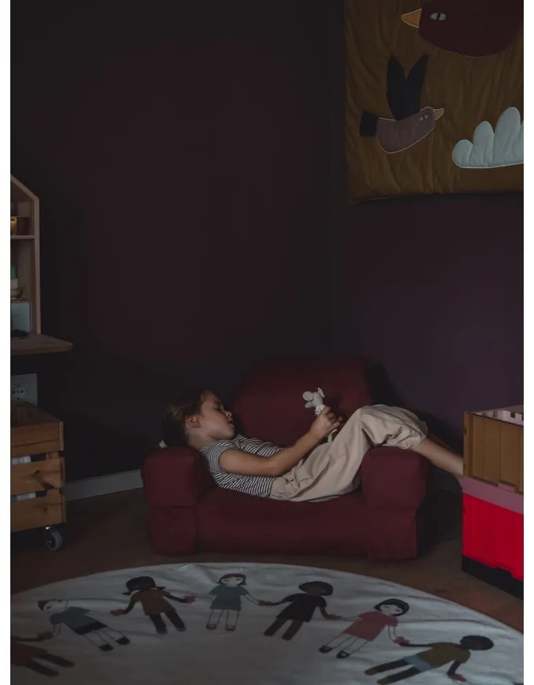 Oranžové detské kresielko Mini Hippo - Karup Design