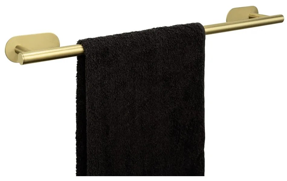 Samodržiaci držiak na uteráky z nerezovej ocele Orea Gold – Wenko