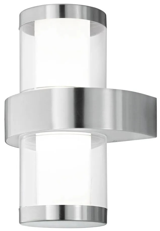 Eglo 94799 - Vonkajšie nástenné svietidlo BEVERLY 1 2xLED/3,7W/230V IP44