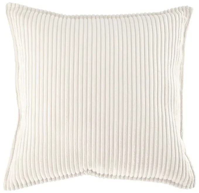 Krémový menčestrový detský pohovkový vankúš Block – Wigiwama