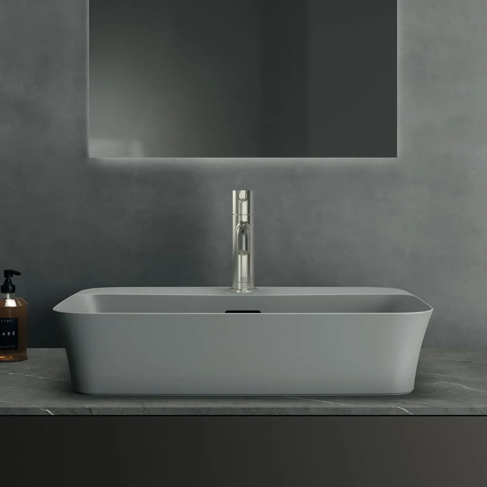 Svetlosivé keramické umývadlo 55x38 cm Ipalyss – Ideal Standard