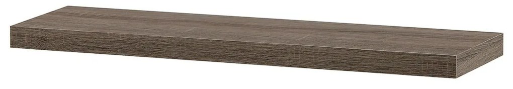 Nástenná polička 80 cm, dub sonoma tmavý, dub sonoma