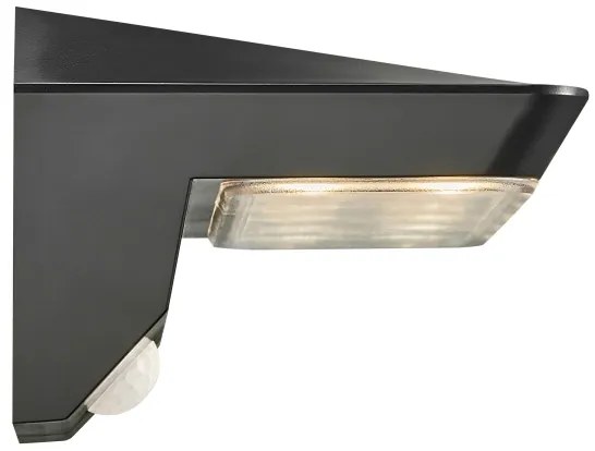 Nordlux - LED solárne nástenné svietidlo s čidlom AGENA LED/5W/3,7V IP44