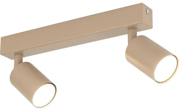 Bodové svietidlo NEX 2xGU10/10W/230V béžová