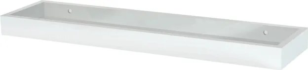 Nástenná polica biela P-011 WT