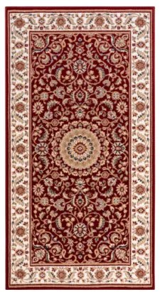 Koberec NAIN Rozeta, ramka 7176/51066 bordo