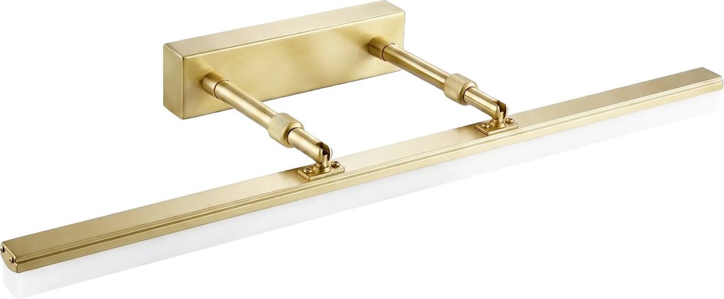 Toolight Toolight, LED nástenné svietidlo, 60cm, 9W, 4000K, 1000lm, APP1876-1W, zlatá matná, OSW-66031