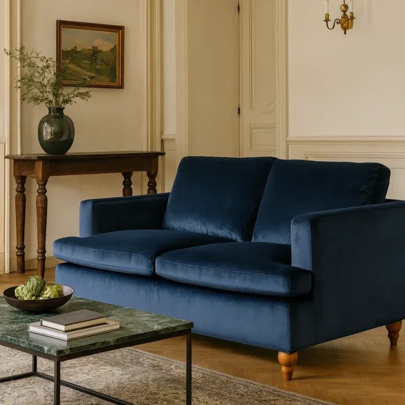 Pohovka NAVY 3P modrá