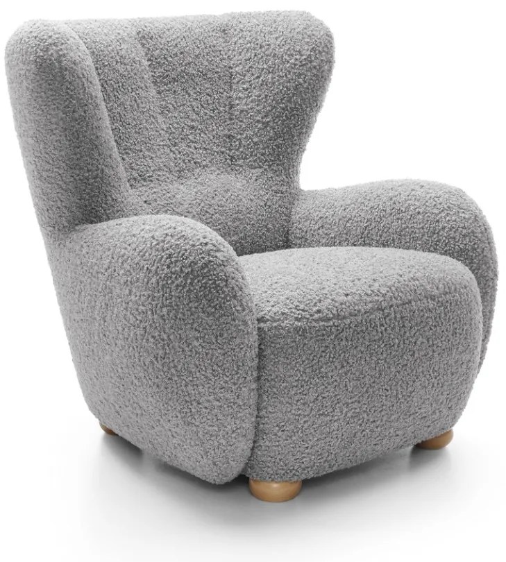 RELAXAČNÉ KRESLO PONCIO ROLF 06 SIVÁ