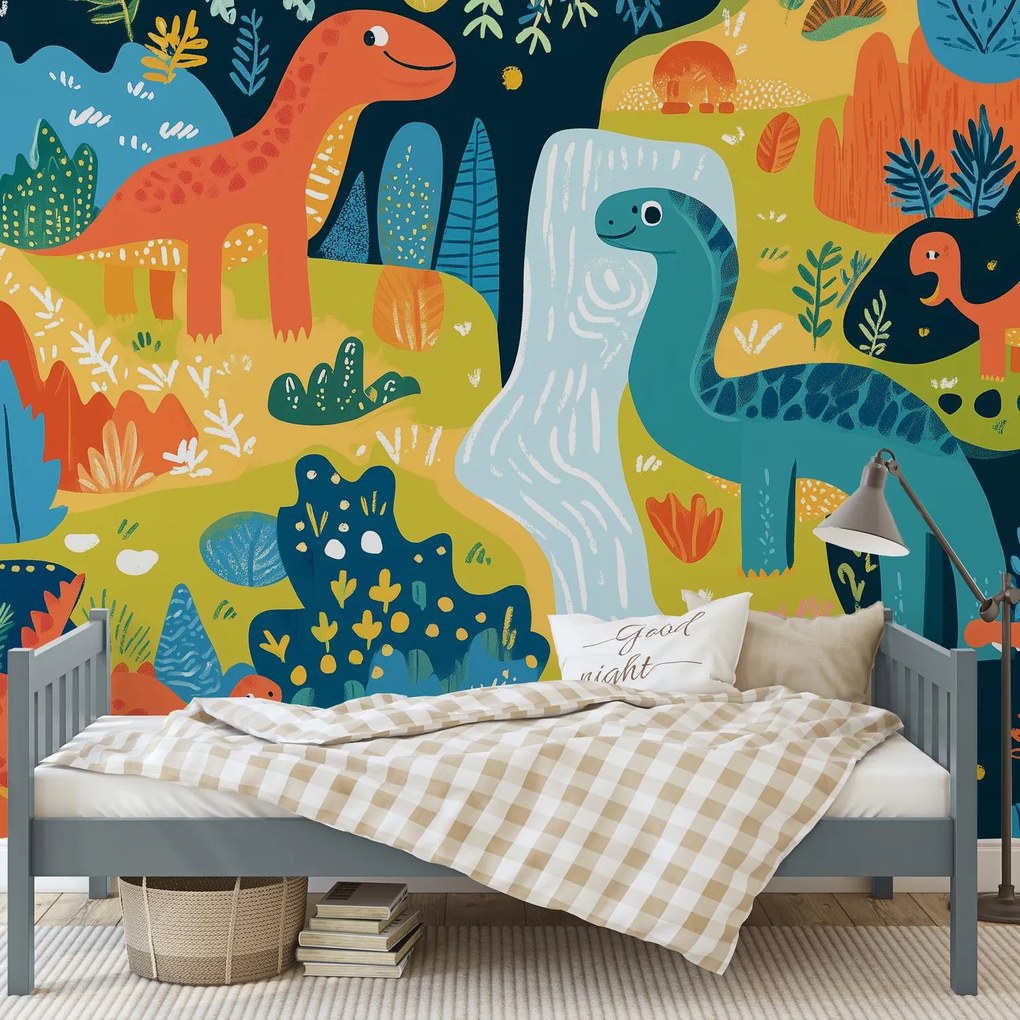 Fototapeta - Veselé dinosaury (147x102 cm)