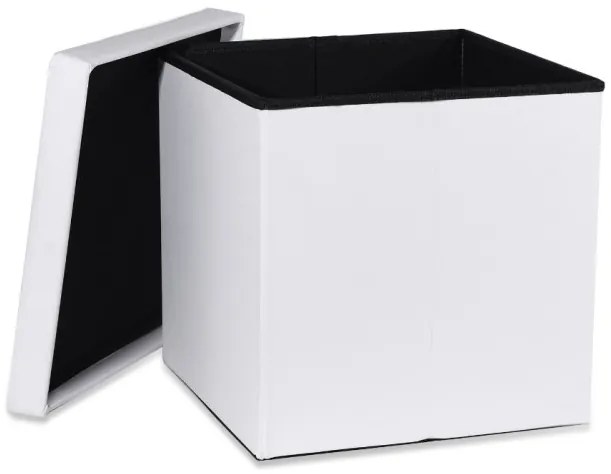 Skladacia taburetka L biela