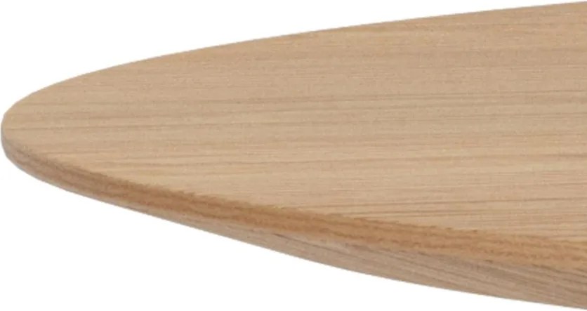 Okrúhly jedálenský stôl Soli 120 cm dub prírodný/kašmírový
