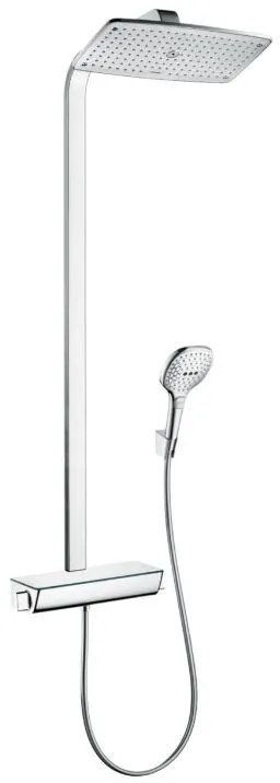 Hansgrohe Raindance Select E, sprchový set Showerpipe 360 s termostatom, EcoSmart 9 l/min, chrómová, HAN-27286000