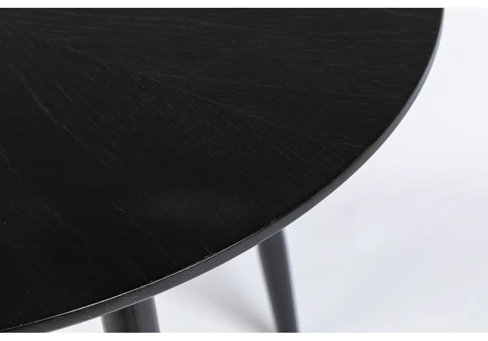 Okrúhly jedálenský stôl s doskou v dubovom dekore ø 120 cm Fabio – White Label