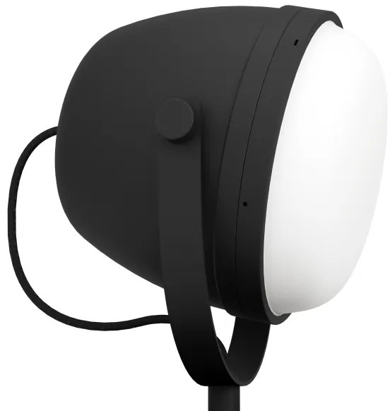 Eglo 390047 - Stolná lampa UPANEMA 1xE27/28W/230V čierna