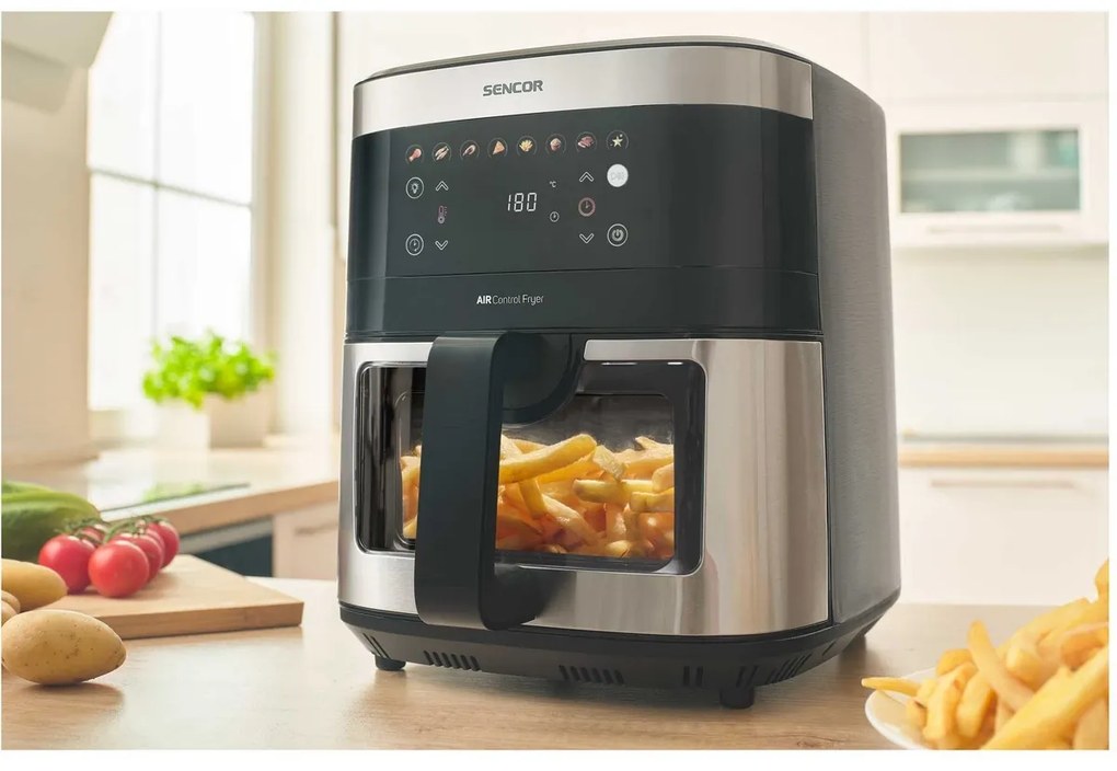 Sencor SFR 9000SS teplovzdušná fritéza