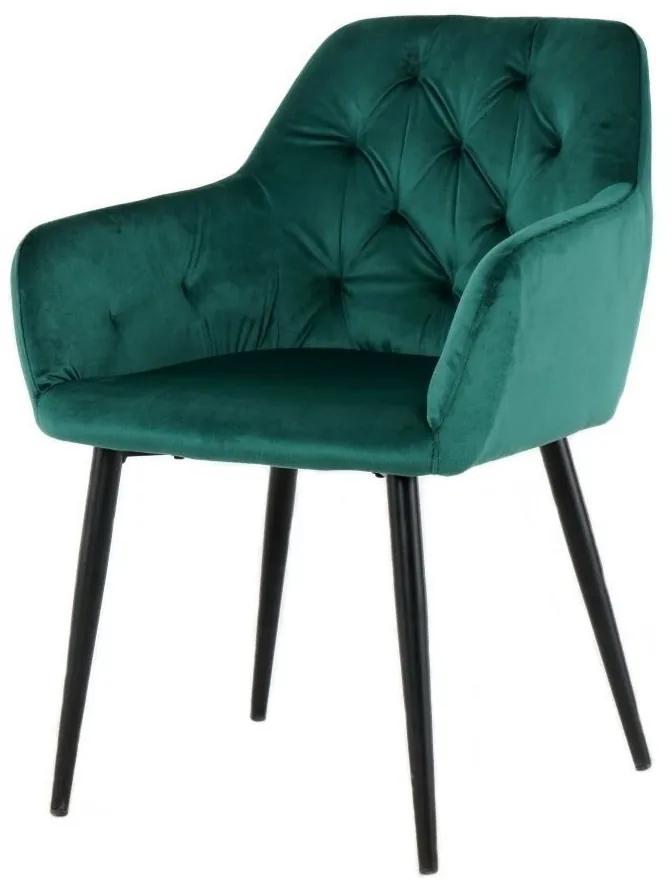 LuxuryForm Jedálenská stolička Atlanta - zelená