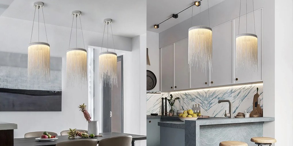 Toolight Toolight, LED stropné svietidlo 20cm, APP889-CP CHAIN, OSW-05039