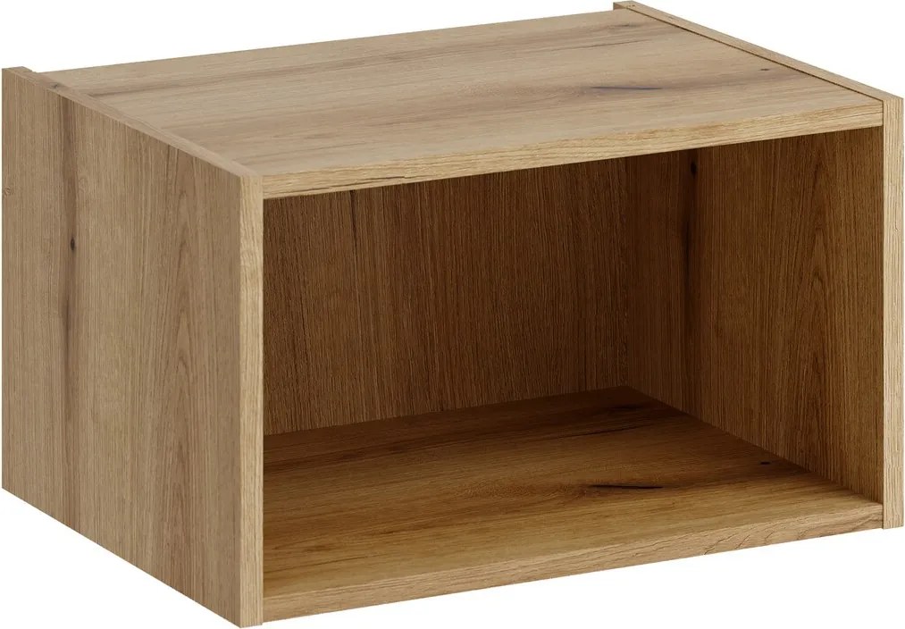 Závěsný spodní koupelnový regál UNI 81-50-29 dub coast evoke