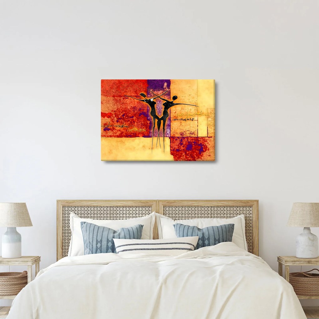 Obraz - Africká bohyňa (70x50 cm)