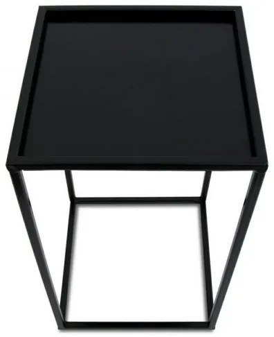 Stojan na kvety 40x24 cm čierna