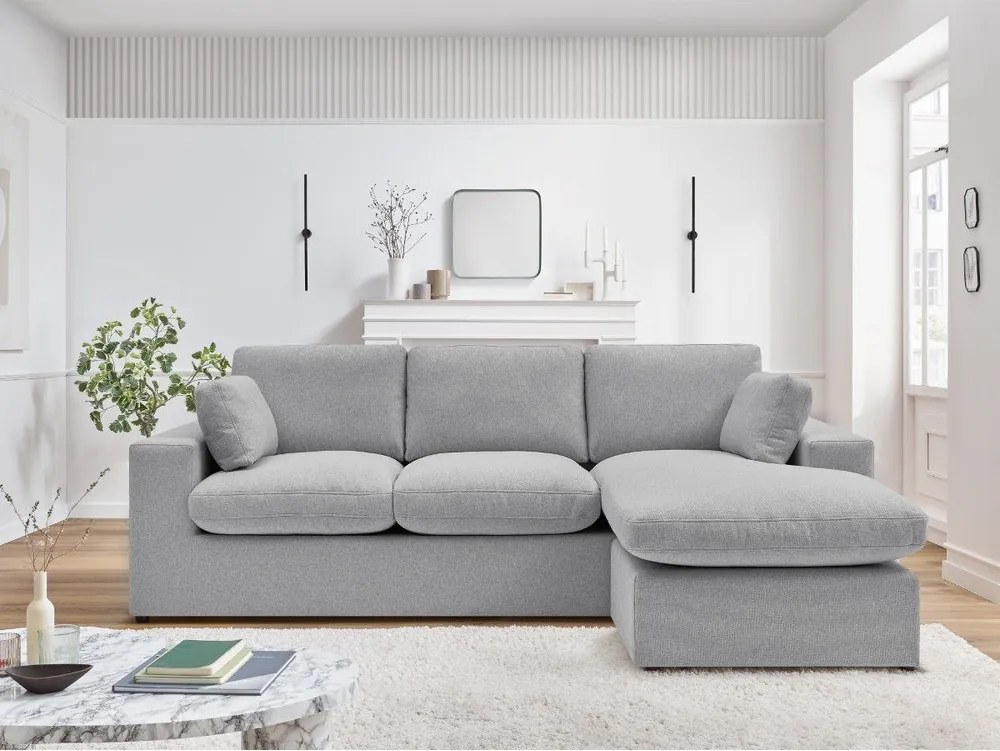 Svetlosivá rohová pohovka Belair – Bobochic Paris