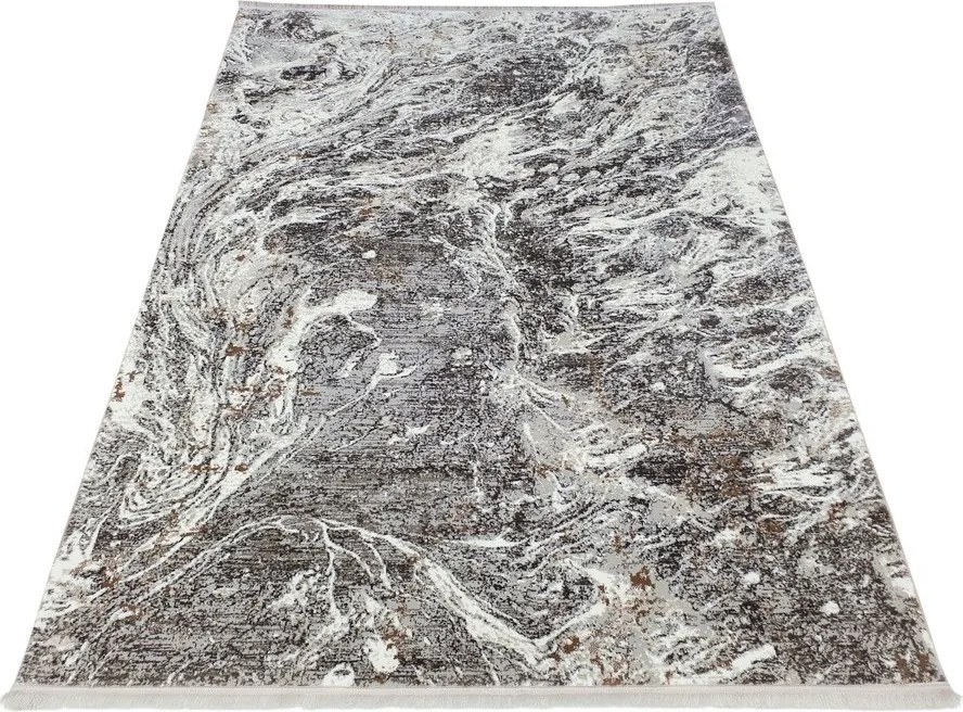 DC Koberec Exclusive 101 tmavá vizion zlatá Rozmer: 80×150 cm