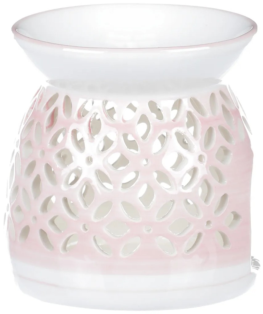 Autronic - Aroma lampa, porcelánová. Růžová barva. - ARK3614 PINK