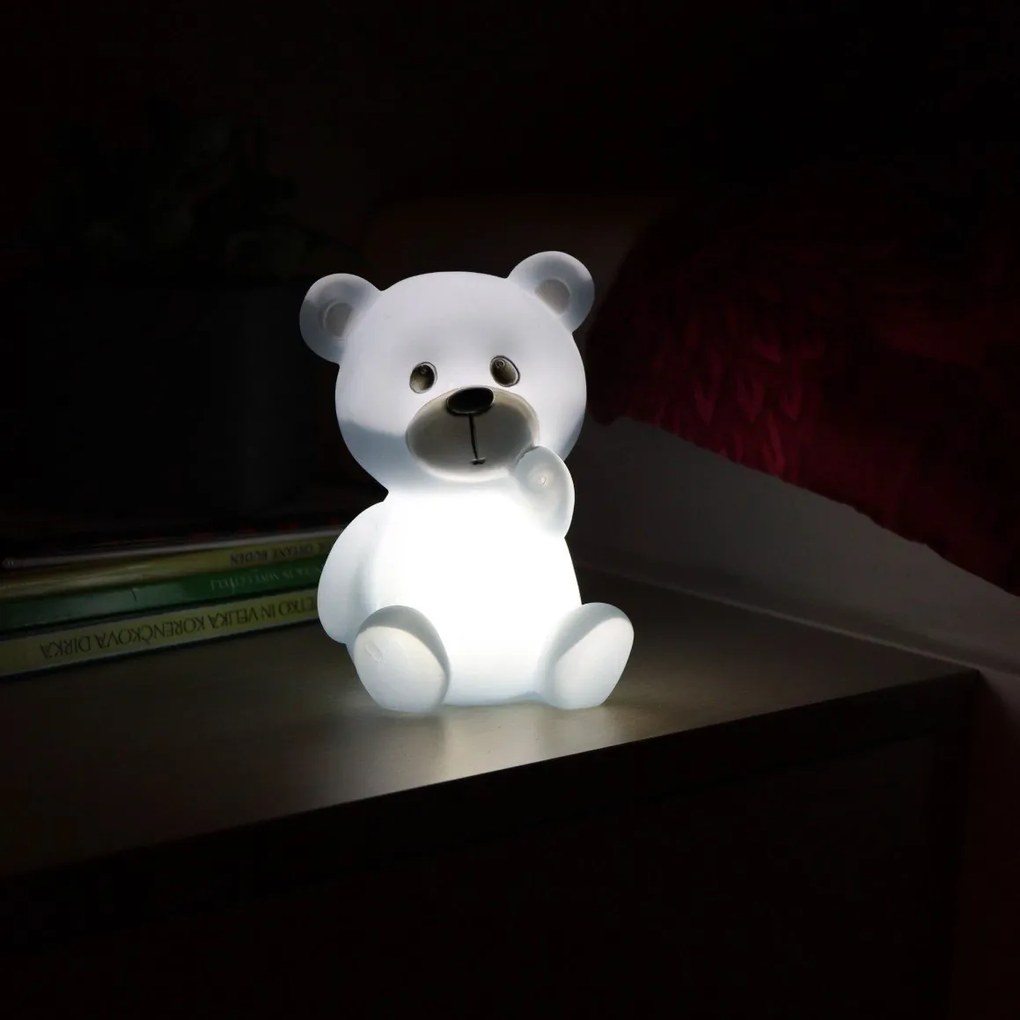 Atmosphera Créateur d'intérieur® Lampa Medvedík Farba: Biela