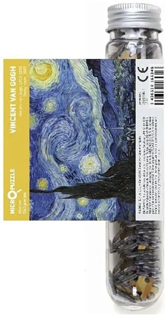 Londji Micropuzzle v tube 150ks Vincent Van Gogh Hviezdna noc