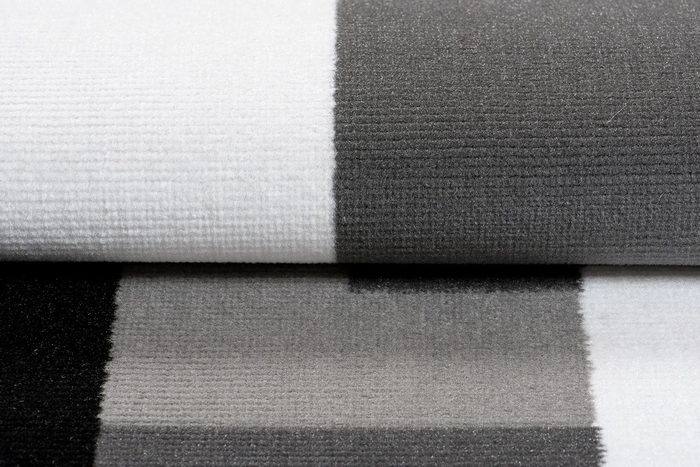 TA Koberec T968A DARK GRAY CHEAP PP CRM Sivý Obdĺžnikový Rozmer: 80x150 cm