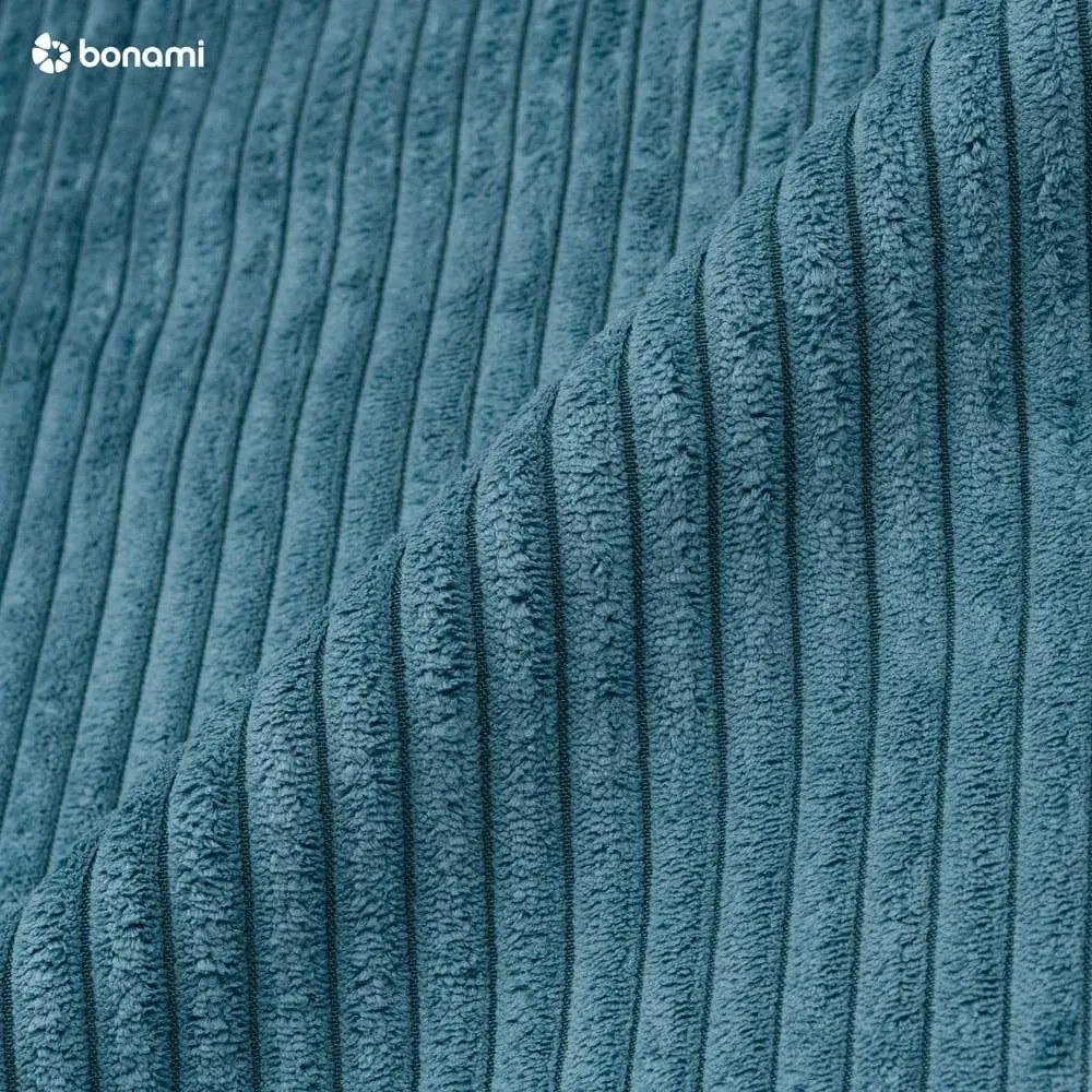 Tyrkysové menčestrové kreslo Niko – Ropez