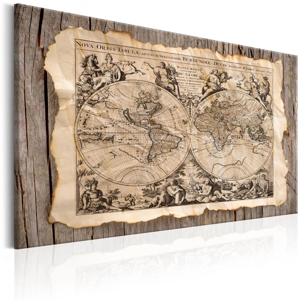 Artgeist Obraz - The Map of the Past Veľkosť: 120x80, Verzia: Standard