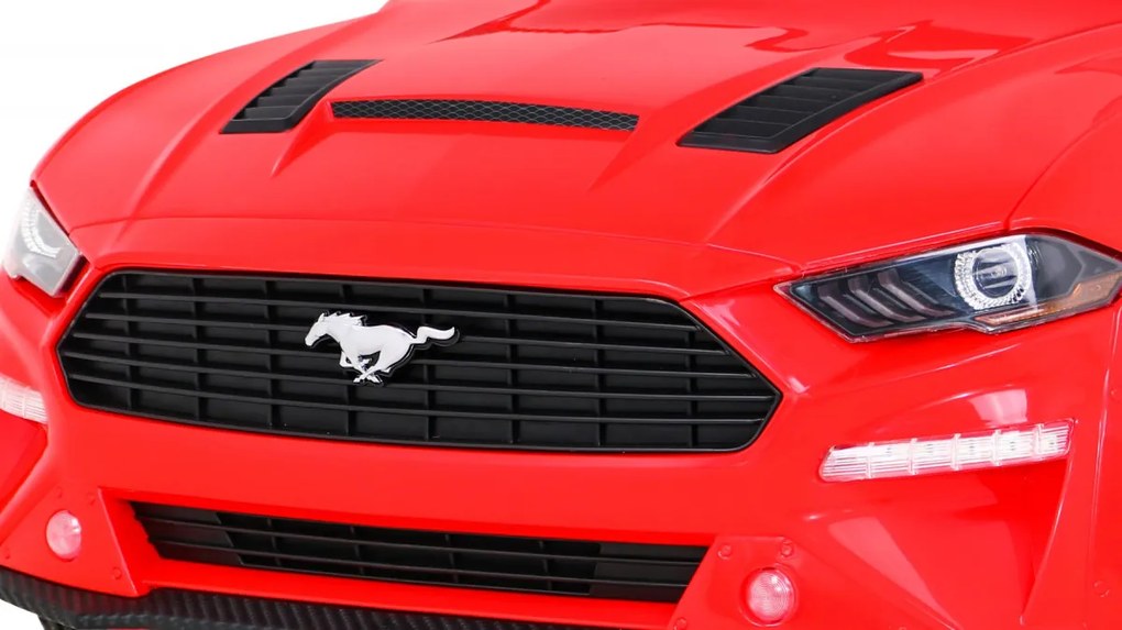 Ramiz Ford Mustang GT auto na batérie pre deti Červená