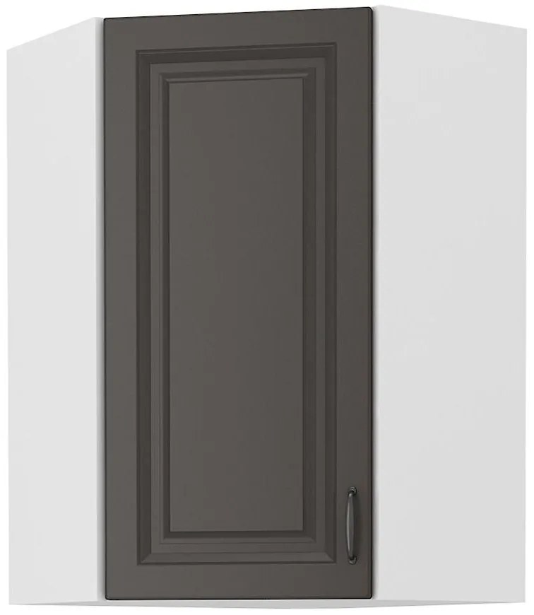 Skrinka do kuchyne STILO GRAFIT/biely 60X60 GN-90 1F (45°)