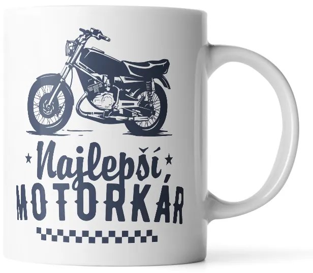 Sablio Hrnek Nejlepší motorkář - 200 ml - espresso