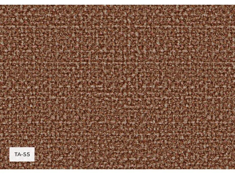 Terakotová rohová pohovka (ľavý roh/do tvaru "U") Shell – Miuform