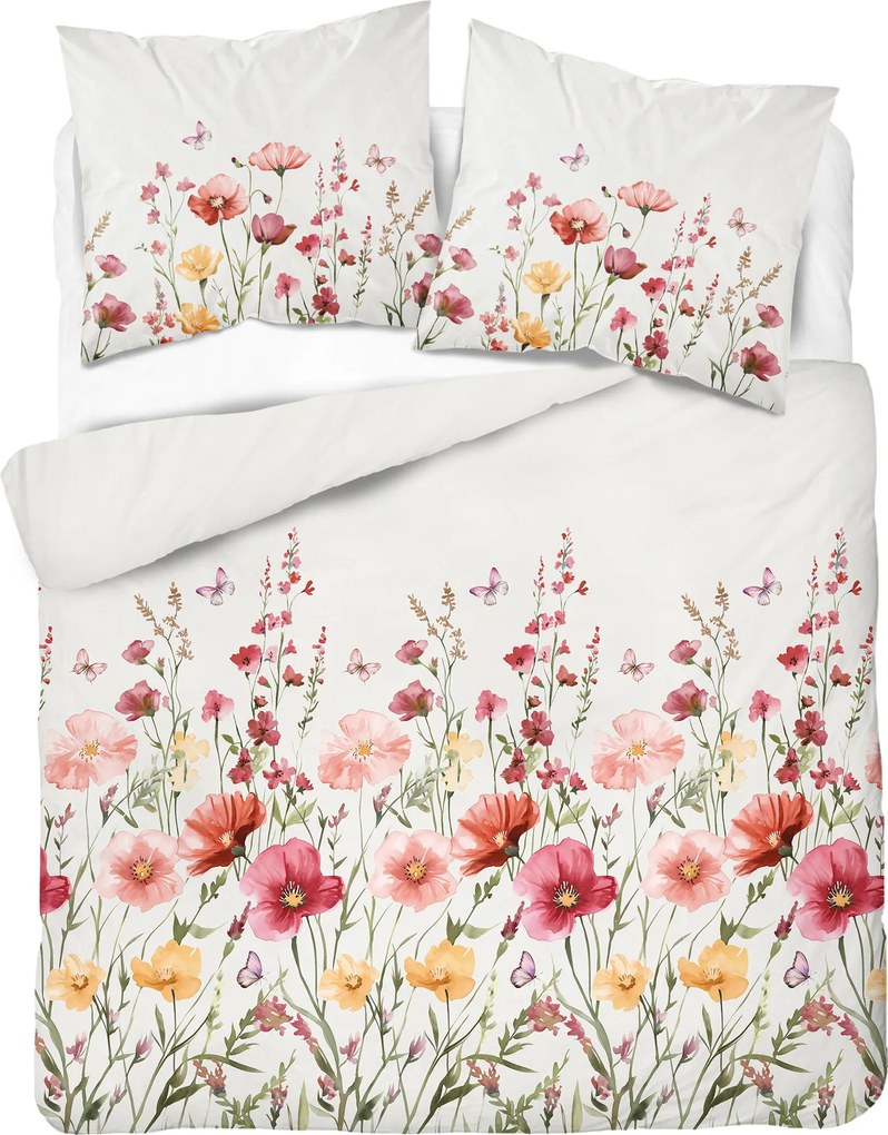 Posteľné obliečky Rozkvitnutá lúka 140x200/70x80 cm - 100% bavlna deluxe