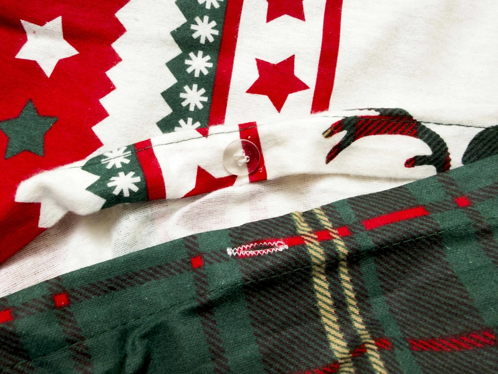 Flanelové obliečky FJORDEN zelené Rozmer obliečky: 70 x 90 cm | 140 x 200 cm