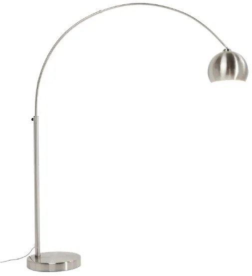 Lounge Satin Small Deal Econo stojaca lampa strieborná