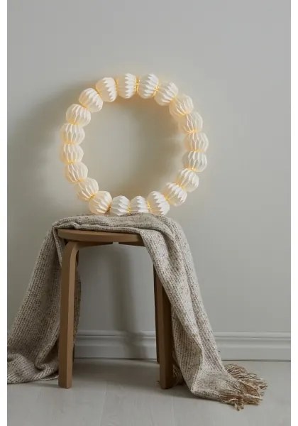 Markslöjd 705814 - LED Vianočná dekorácia TUBBY LED/0,6W/3xAA biela