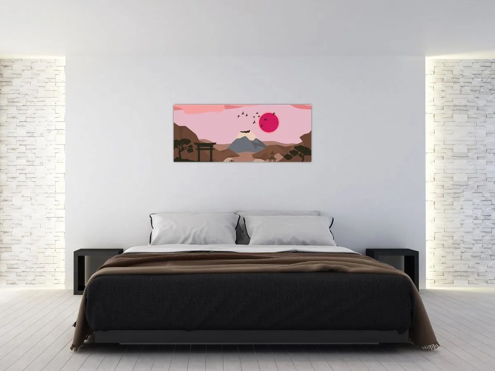 Obraz - Japonsko N⁰2 (120x50 cm)