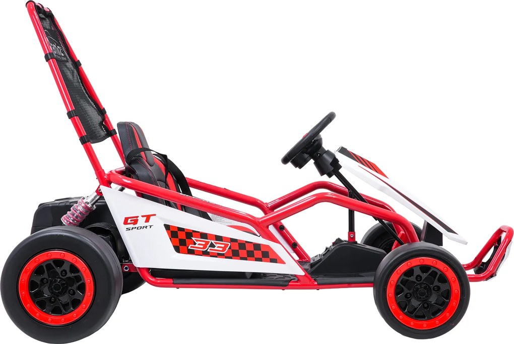 Ramiz Motokára TORNADO s funkciou driftovania Červená