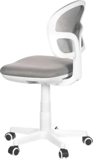 Detská otočná stolička sivá KA-C801 GREY