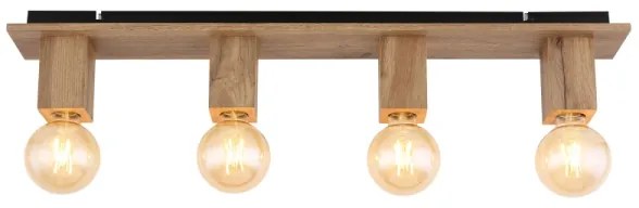 Globo 15655-4D - Stropné svietidlo ERNA 4xE27/60W/230V