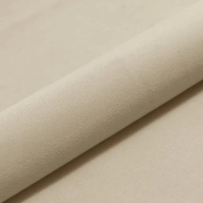 Plyšová taburetka perlová