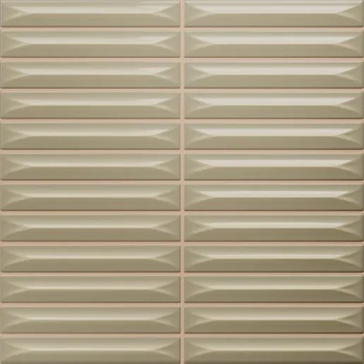 Obklad Vilar Albaro Arrow olive 20x20 cm reliéfna ARROW151OL