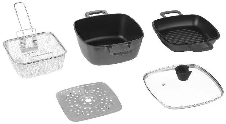 Silvercrest®  Multifunkčná súprava hrncov z hliníkovej zliatiny  (100391032)