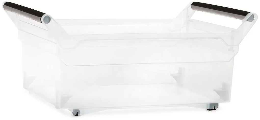 Úložný box, úzky s úchytom, systémový NUK, 58x38x26, 30 l