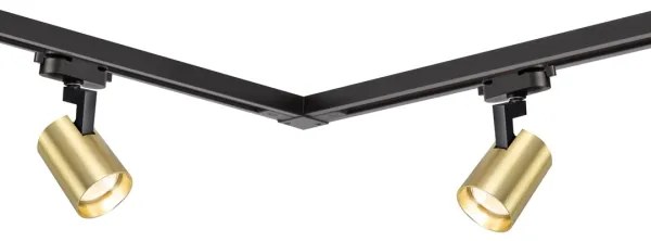 Bodové svietidlo v lištovom systéme VOLF 4xGU10/10W/230V zlatá/čierna
